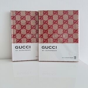 SEALED BRAND NEW RARE - A Set of 2 GUCCI Japan Limited Edition My Scrapbooks